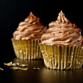 Dark Chocolate Spiced Cupcakes With Ginger Buttercream 1